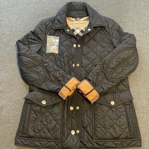 Burberry Womens Size Small Quilted Jacket